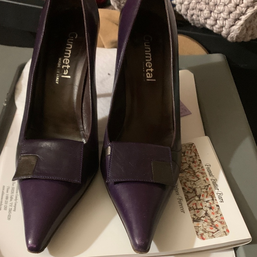 Rich Purple Women's Stiletto Heels size 8/1/2